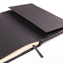 Carnet rigide en Cuir Clairefontaine® Forest Loup
