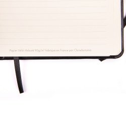 Carnet rigide en Cuir Clairefontaine® Forest Loup