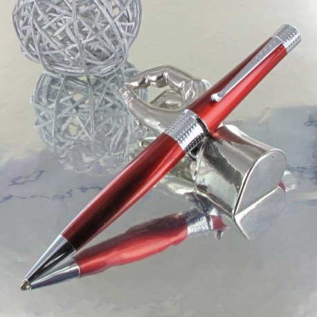 Stylo Bille Cross® "Beverly" Rouge Translucide Stylo Bille Cross® "Beverly" Rouge Translucide