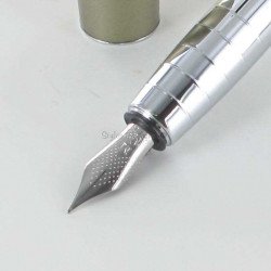 Stylo Plume Faber Castell® "Loom Metallic" Olive