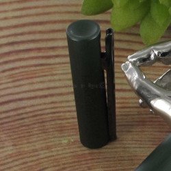 Stylo Plume Moyenne Faber Castell® "NEO" Acier Vert Mat