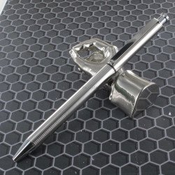 Stylo LAMY "Twin Pen st" Multi-Fonctions Acier Mat (Bille noire et mine 0,5)
