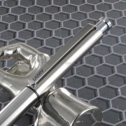 Stylo LAMY "Twin Pen st" Multi-Fonctions Acier Mat (Bille noire et mine 0,5)