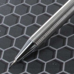 Stylo LAMY "Twin Pen st" Multi-Fonctions Acier Mat (Bille noire et mine 0,5)