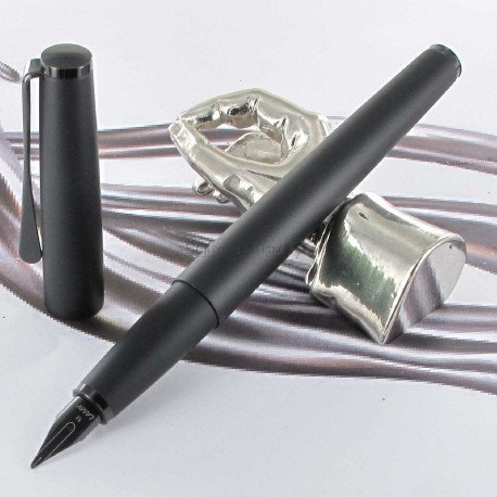 Stylo Plume LAMY "Studio" - Finition Palladium, Plume Or 14 carats - Stylo Plume LAMY "Studio" - Finition Palladium, Plume Or 14 carats -