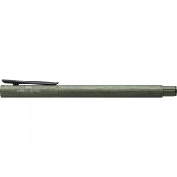 Stylo Roller Faber Castell® "NEO" Aluminium Vert