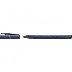 Stylo Roller Faber Castell® "NEO" Aluminium Bleu