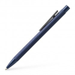 Stylo Bille Faber Castell® "NEO" Aluminium Bleu
