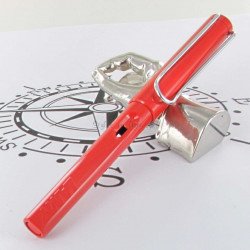 Stylo Plume Moyenne LAMY Safari Rouge