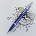 Stylo Bille PARKER® IM Bleu Mat