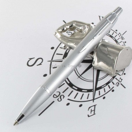 Stylo Bille PARKER® IM Acier Mat Stylo Bille PARKER® IM Acier Mat