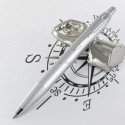 Stylo Bille PARKER® IM Acier Mat