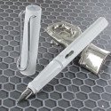 Stylo Plume Moyenne LAMY Safari Blanc