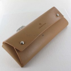 Etui Stylos Oberthur® Cologne (1 à 3 stylos) Camel
