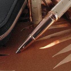 Stylo Bille Oberthur® "Palazzo" Laqué Crème