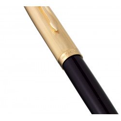 Stylo Plume Moyenne PARKER® 51 Prune & Or 18 carats