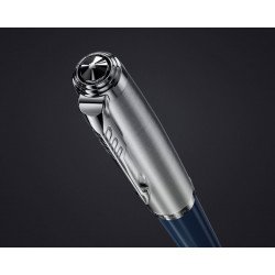 Stylo Plume Moyenne PARKER® 51 Bleu Nuit Chromé