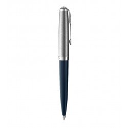 Stylo Plume Moyenne PARKER® 51 Bleu Nuit Chromé