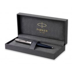 Stylo Plume Moyenne PARKER® 51 Bleu Nuit Chromé