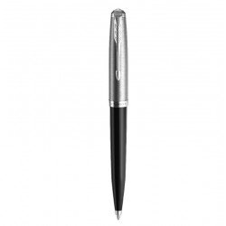 Stylo Bille PARKER® 51 Noir Intense Chromé