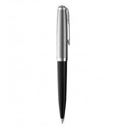 Stylo Bille PARKER® 51 Noir Intense Chromé