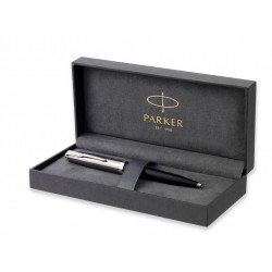 Stylo Bille PARKER® 51 Noir Intense Chromé