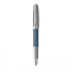 Stylo Plume Moyenne PARKER® SONNET Bleu & Métal