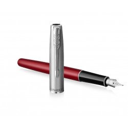 Stylo Plume PARKER® Sonnet Essentiel Rouge Chromé