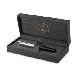 Stylo Roller PARKER® Sonnet Essentiel Noir Chromé