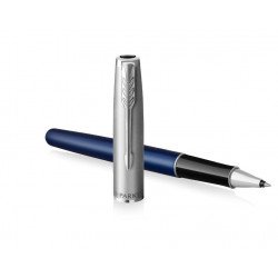 Stylo Roller PARKER® Sonnet Essentiel Bleu Chromé