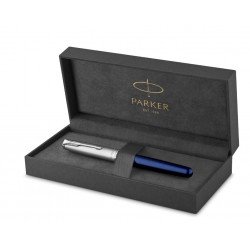 Stylo Roller PARKER® Sonnet Essentiel Bleu Chromé