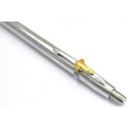 Stylo Bille FISHER® Space 1 - Chromé avec Navette - 