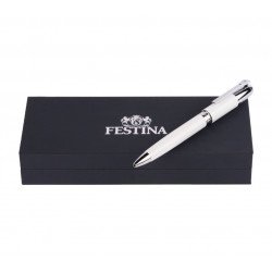 Stylo Bille Festina® Classicals Chrome Blanc