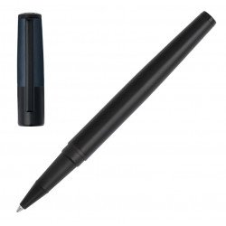 Stylo Roller Hugo Boss® Gear MINIMAL Noir & Bleu