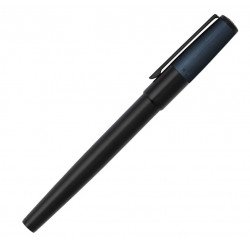 Stylo Roller Hugo Boss® Gear MINIMAL Noir & Bleu