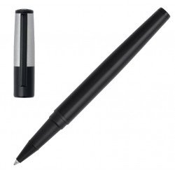 Parure Stylos Roller & Bille Hugo Boss® Gear MINIMAL Noir & Chrome