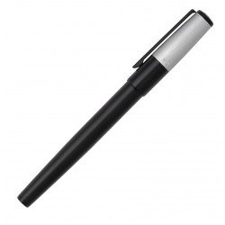 Parure Stylos Roller & Bille Hugo Boss® Gear MINIMAL Noir & Chrome