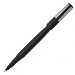 Parure Stylos Roller & Bille Hugo Boss® Gear MINIMAL Noir & Chrome