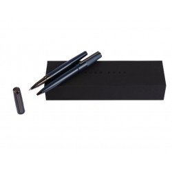 Parure Stylos Roller & Bille Hugo Boss® Gear MINIMAL Navy