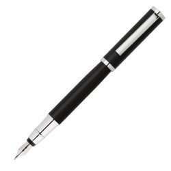 Stylo Plume Hugo Boss® Formation Herringbone Chrome