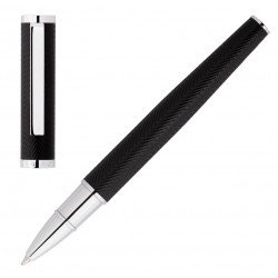 Stylo Roller Hugo Boss® Formation Herringbone Chrome