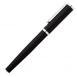 Stylo Roller Hugo Boss® Formation Herringbone Chrome