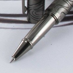 Stylo Roller Oberthur® Himalaya Gun Noir