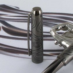 Stylo Plume Oberthur® Himalaya Gun Noir