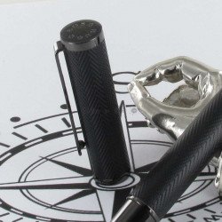 Stylo Plume Hugo Boss® Formation Herringbone Gun