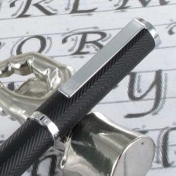 Stylo Bille Hugo Boss® Formation Herringbone Chrome
