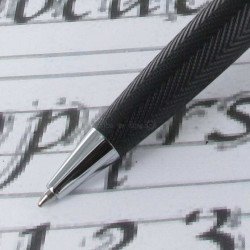 Stylo Bille Hugo Boss® Formation Herringbone Chrome
