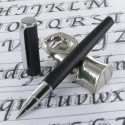 Stylo Roller Hugo Boss® Formation Herringbone Chrome