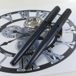 Parure Stylos Roller & Bille Hugo Boss® Gear MINIMAL Navy