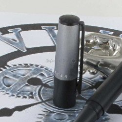 Parure Stylos Roller & Bille Hugo Boss® Gear MINIMAL Noir & Chrome